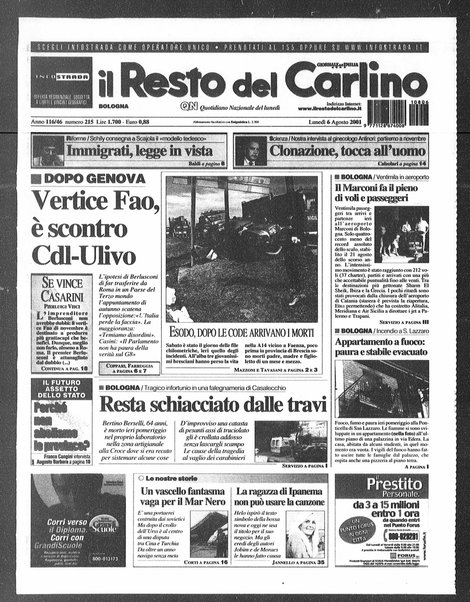 Il Resto del Carlino : giornale dell'Emilia